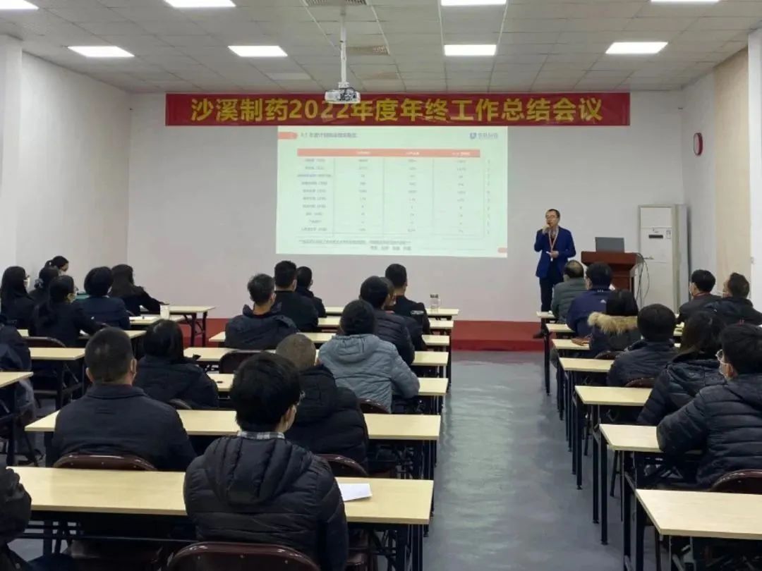 沙溪制藥舉辦2022年度會議暨抽獎活動！